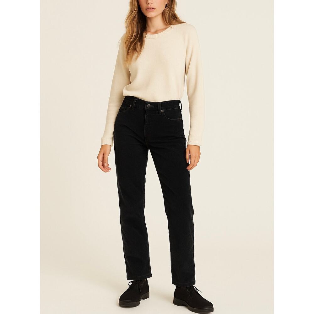 Free People We The Free Black Corduroy Pants Size 29